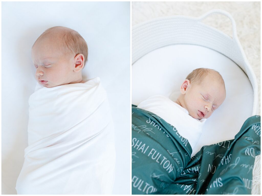 natural light newborn photo in Montgomery County