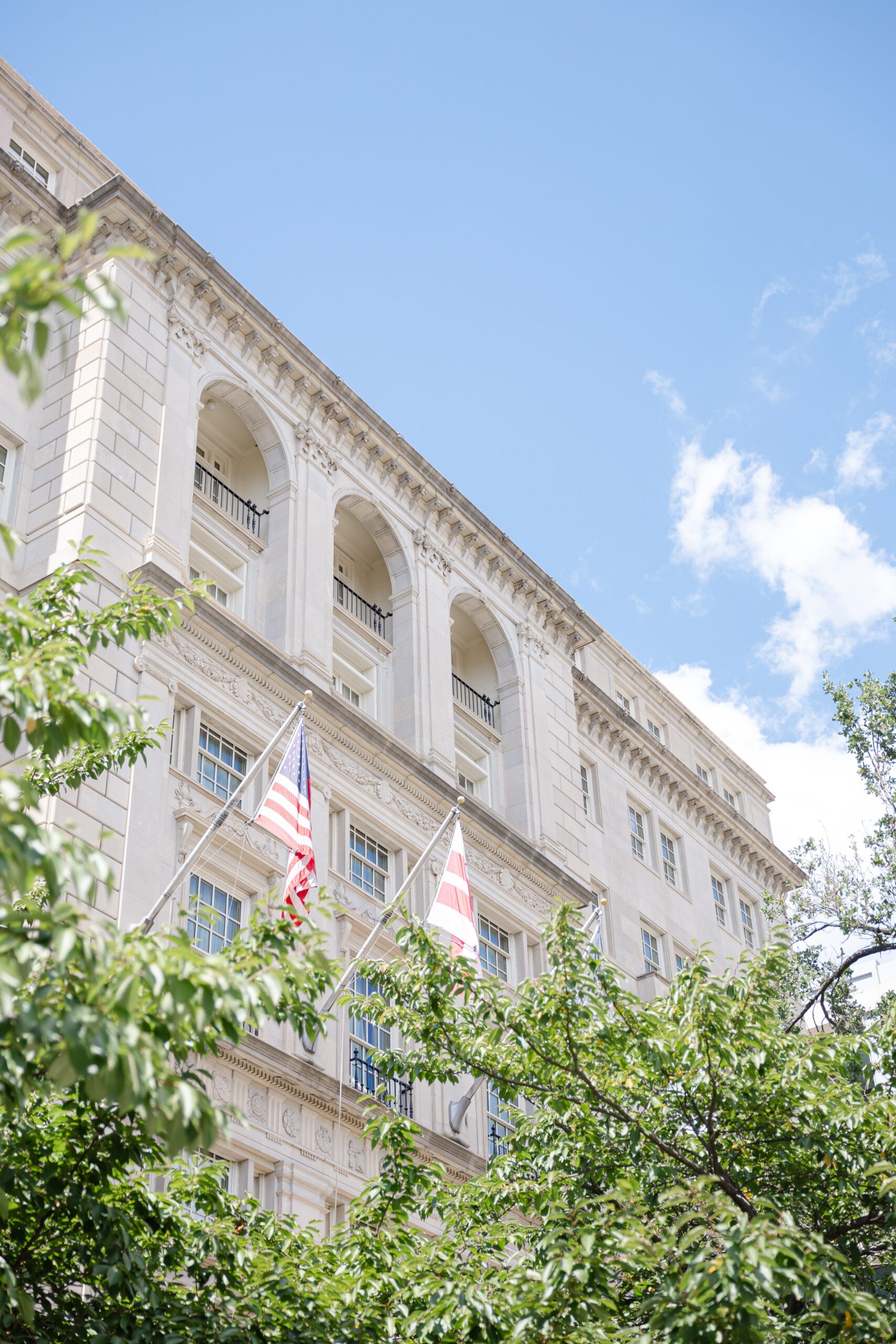Hay-Adams wedding venue in Washington DC with iconic White House views