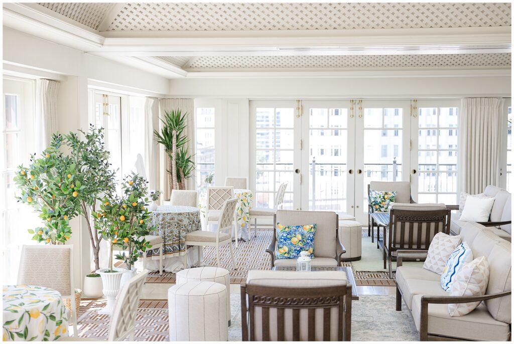 Top of the Hay rooftop at the Hay-Adams wedding venue in Washington DC, featured in this wedding venue guide